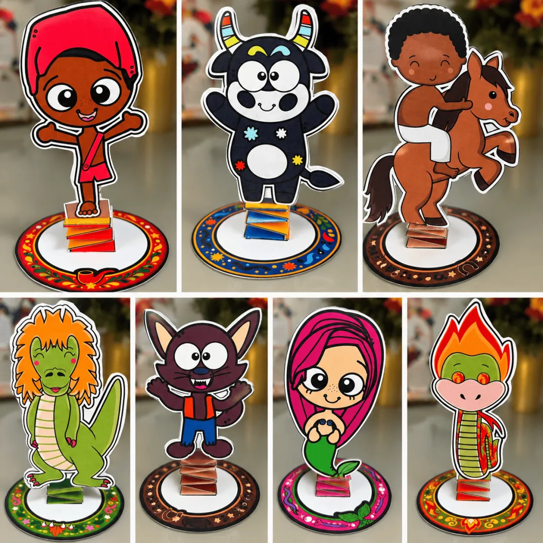 Folclore Brasileiro: Personagens com Molinha - PDF — imagem 6