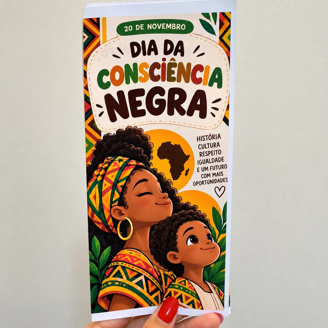 Folder Dia da Consciência Negra, em PDF - Ensino Fundamental — imagem 2