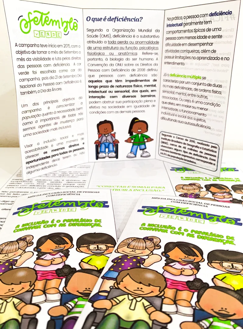 Folder Setembro Verde em PDF - Mês da Inclusão das Pessoas com Deficiência — imagem 5