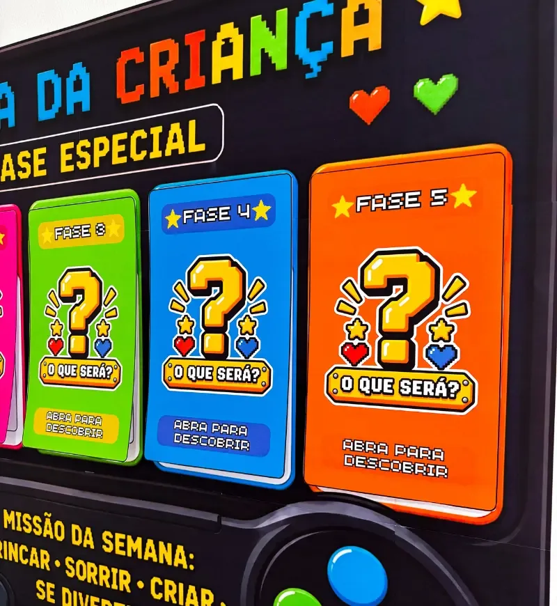 Game Semana da Criança Painel Interativo em PDF Educação Infantil e Anos Iniciais — imagem 3