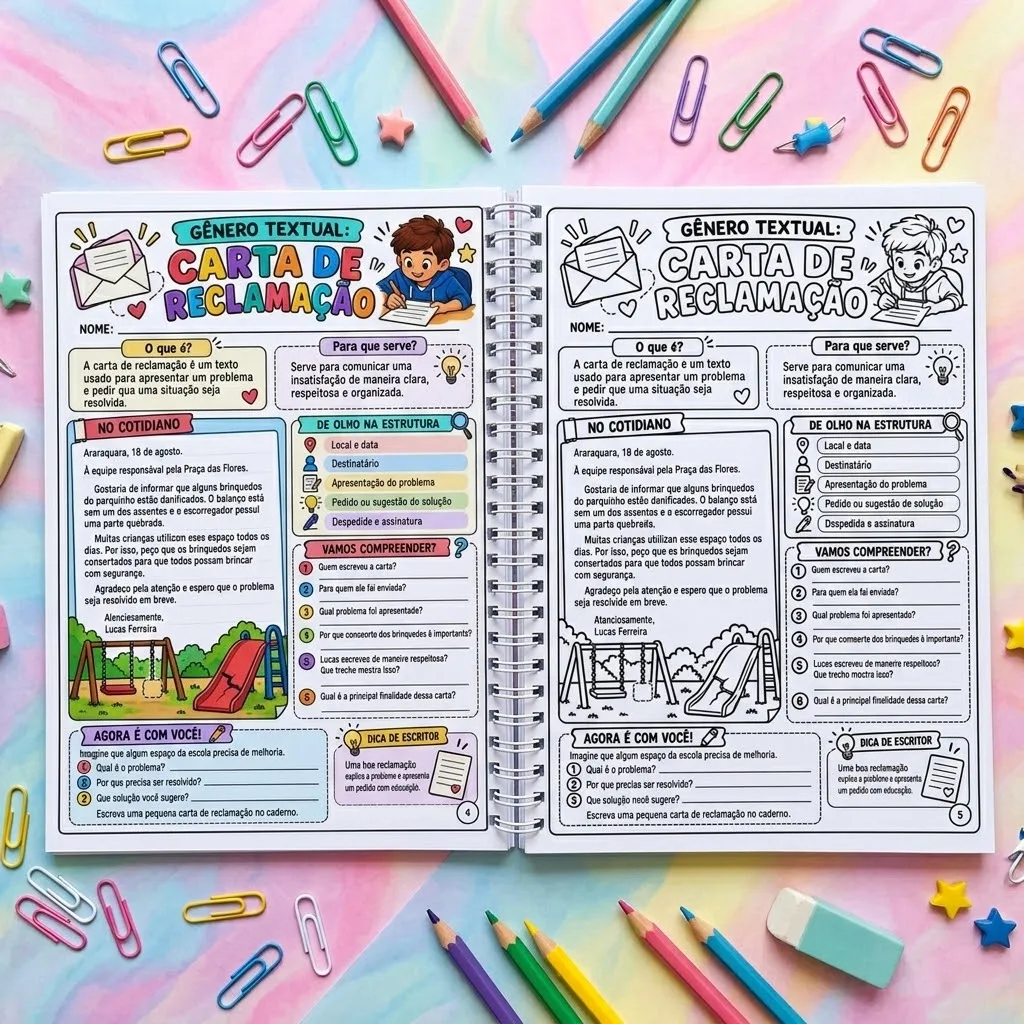 Gêneros Textuais no Cotidiano – 4º e 5º Ano – PDF — imagem 4