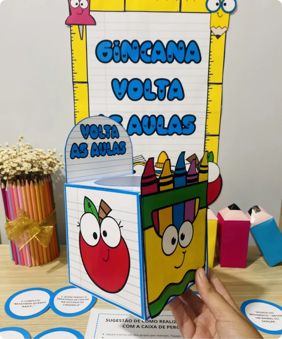 GINCANA VOLTA ÀS AULAS PARA IMPRIMIR — imagem 2