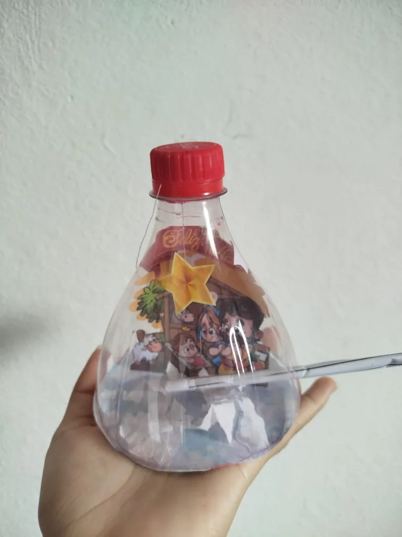 Kit lembrancinha de Natal com Garrafas Recicláveis + Atividades em pdf  — imagem 2