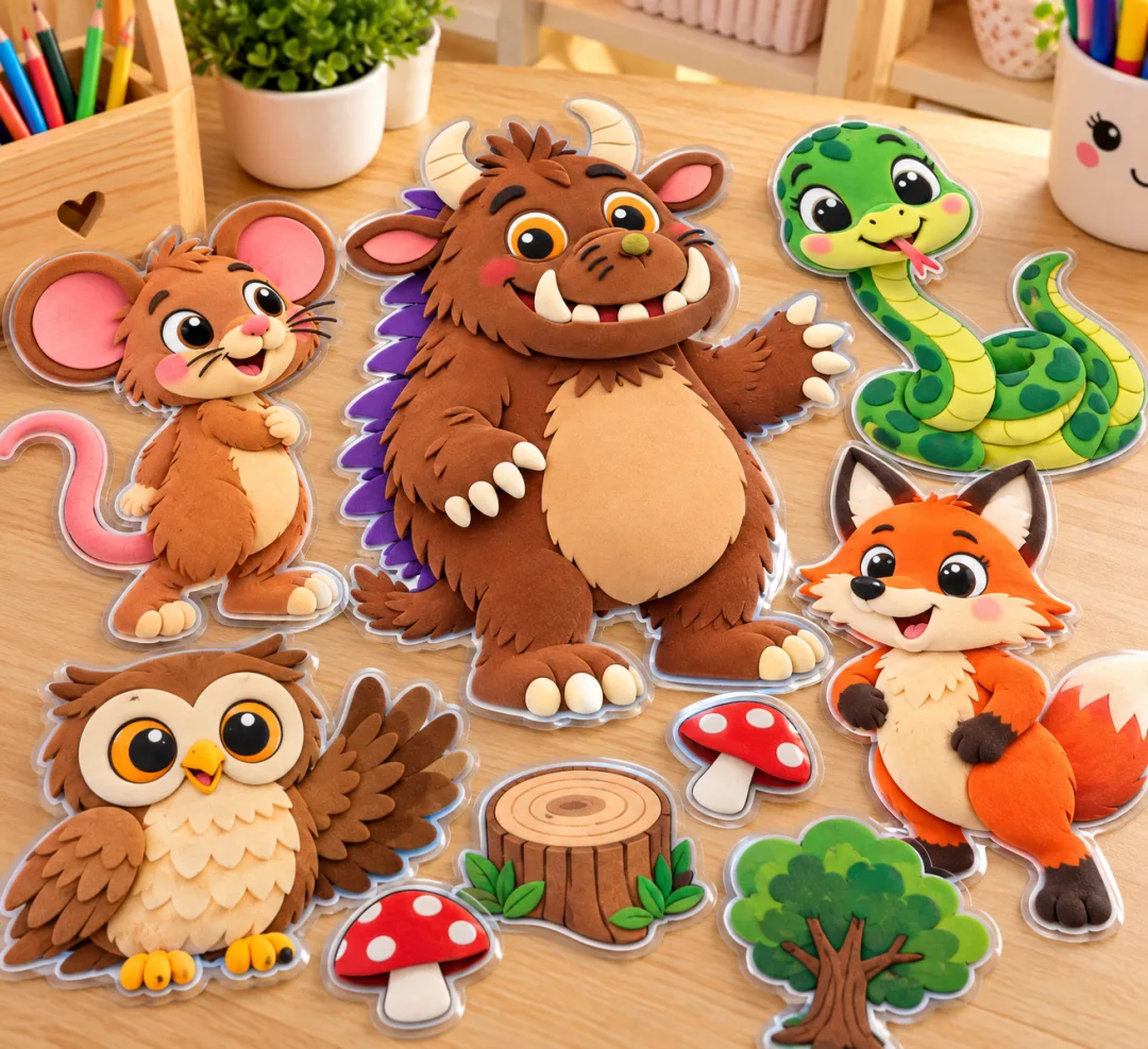 Grúfalo - Lata + Caixa - Educação Infantil - Arquivo Digital — imagem 5