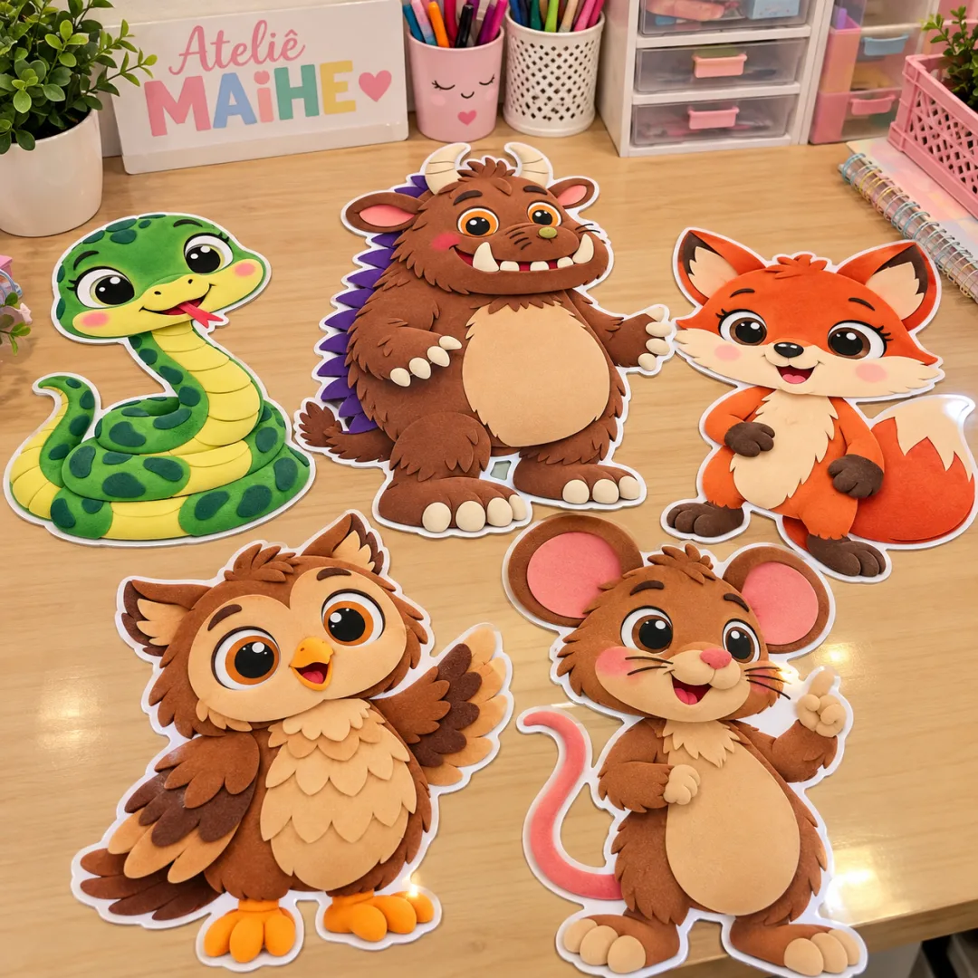 Grúfalo - Personagens - Educação Infantil - Arquivo Digital — imagem 2