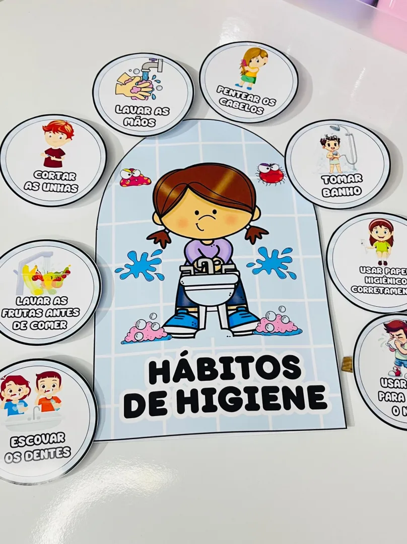 HÁBITOS DE HIGIENE - HISTÓRIA NA LUVA — imagem 4