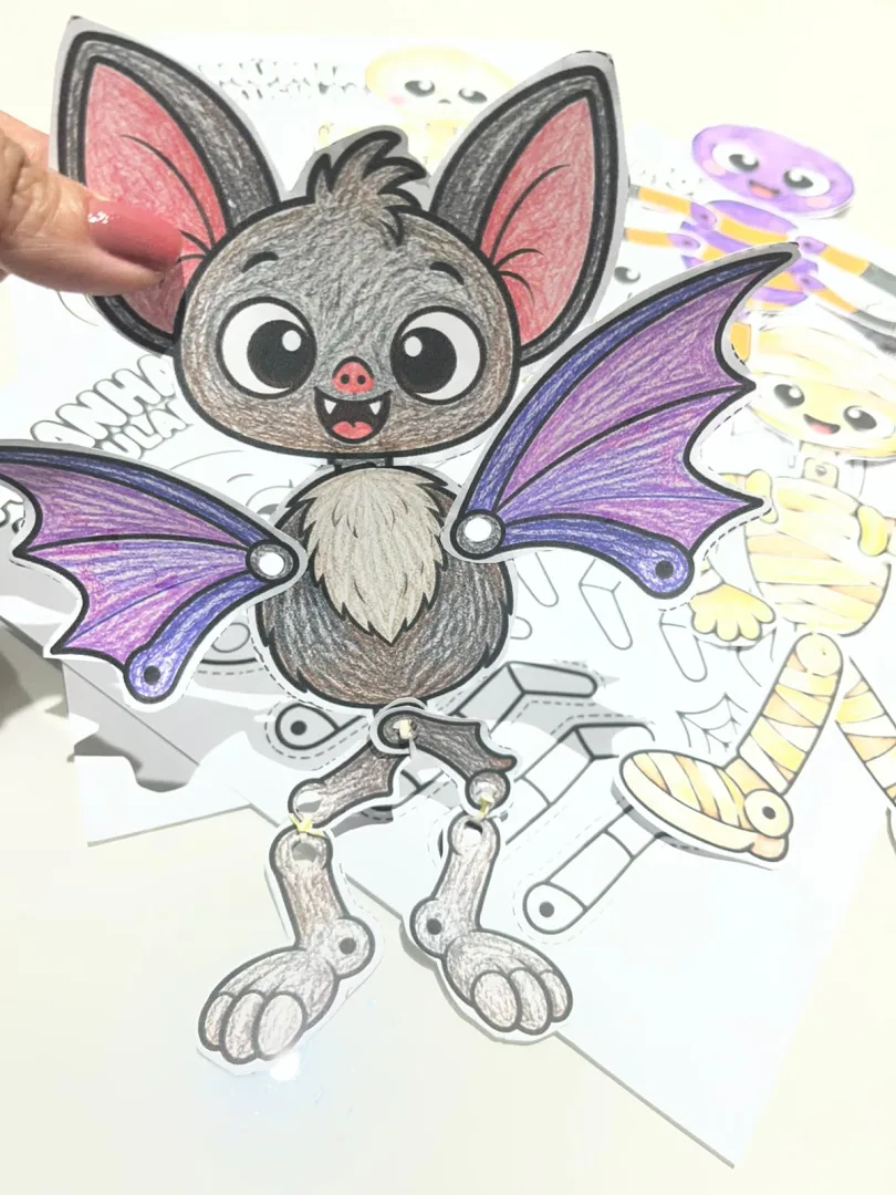 Halloween - Monstrinhos Articulados - PDF  — imagem 4