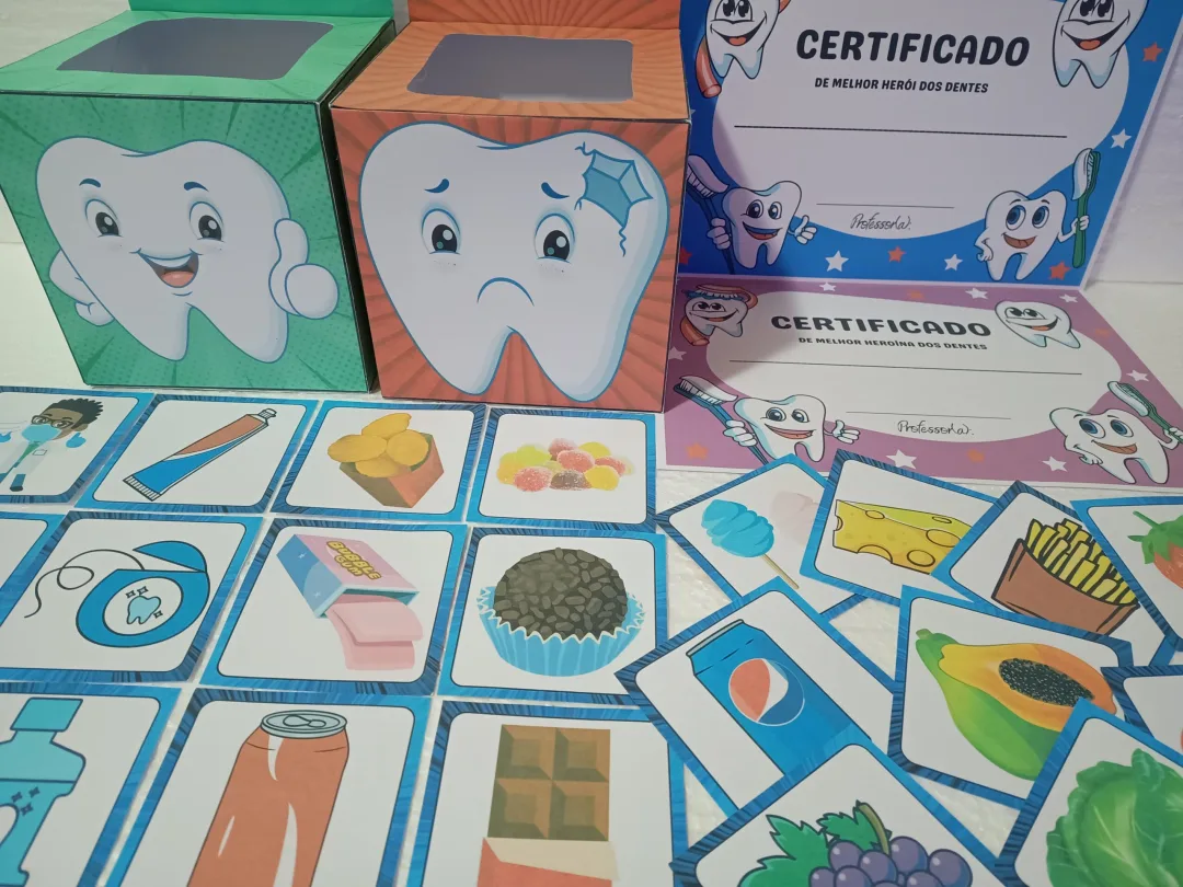 HERÓIS E VILÕES DOS DENTES - HISTÓRIA NA CAIXINHA — imagem 2