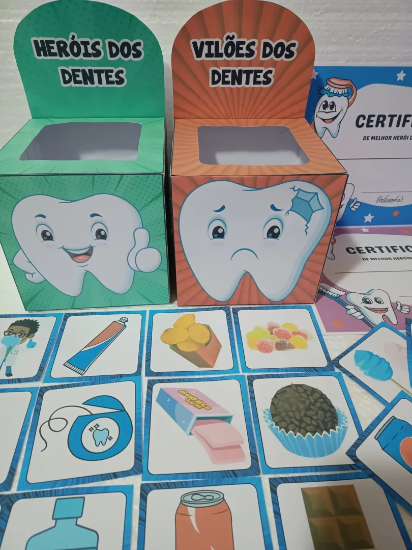 HERÓIS E VILÕES DOS DENTES - HISTÓRIA NA CAIXINHA — imagem 4