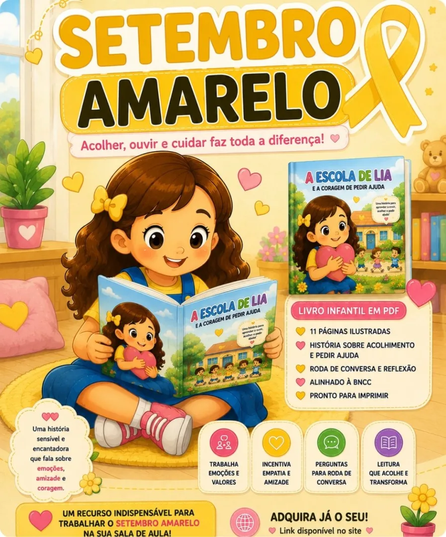 História Infantil Sobre Emoções para Imprimir  — imagem 5