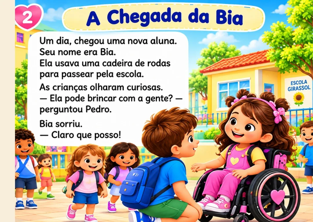 História Infantil Sobre Inclusão - A Escola Onde Todo Mundo Cabe — imagem 3