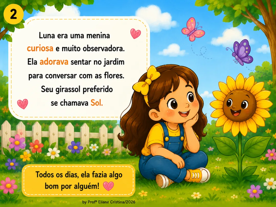 História sobre Setembro Amarelo, Lula e o Girassol - PDF — imagem 3