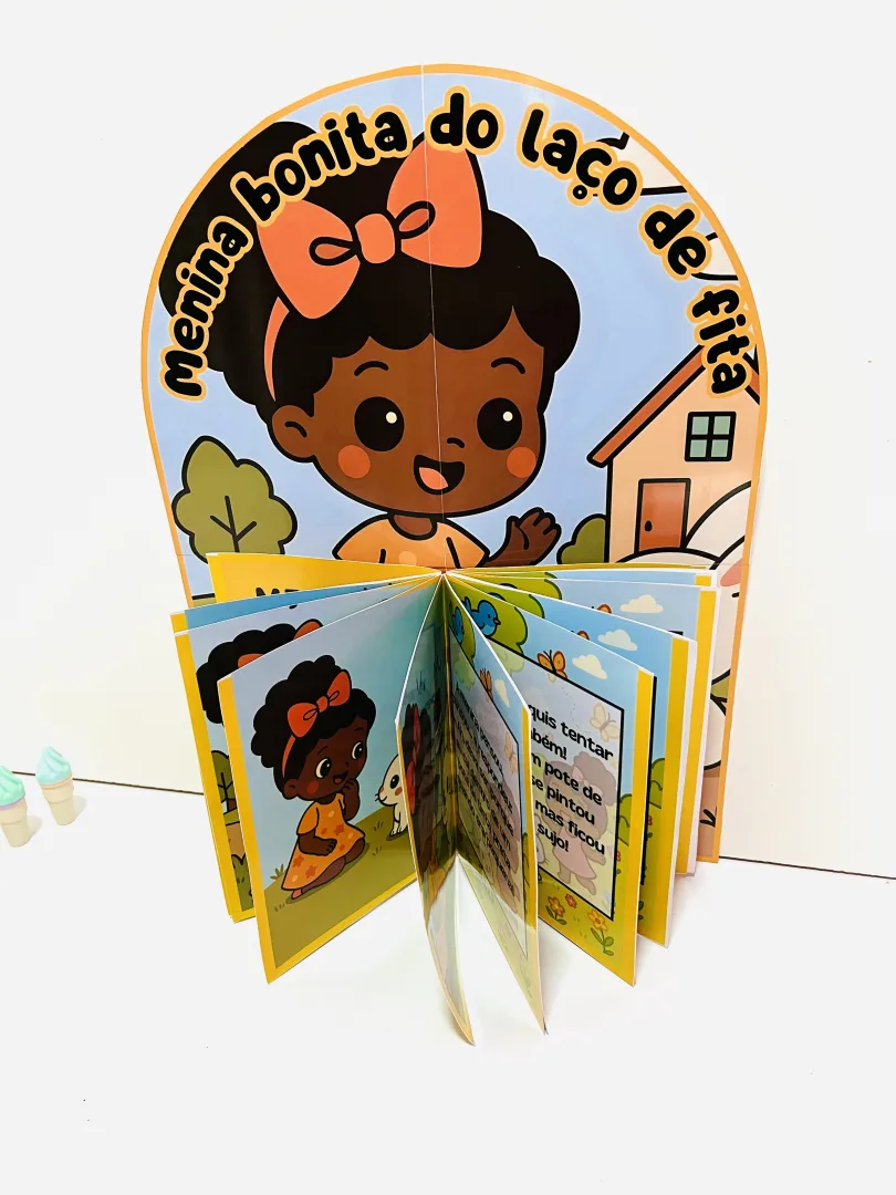História Menina Bonita do Laço de Fita - 3D - Educação Infantil e Séries Iniciais - PDF — imagem 2
