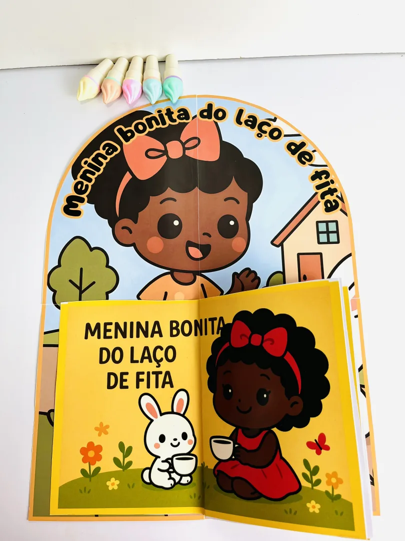 História Menina Bonita do Laço de Fita - 3D - Educação Infantil e Séries Iniciais - PDF — imagem 3