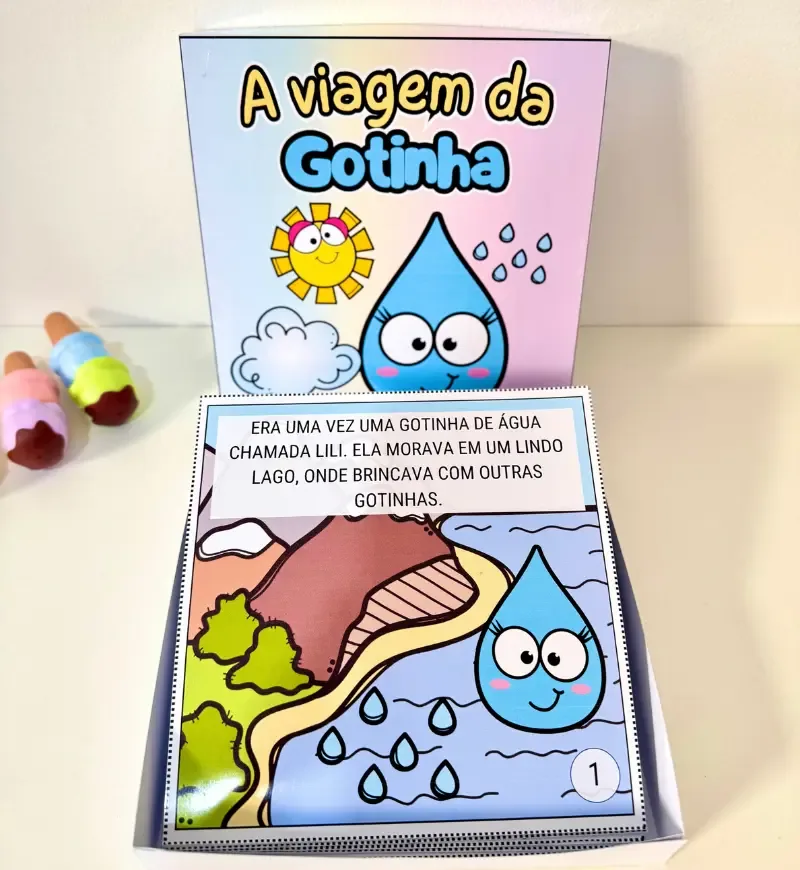 História na Caixa - A Viagem da Gotinha — imagem 4