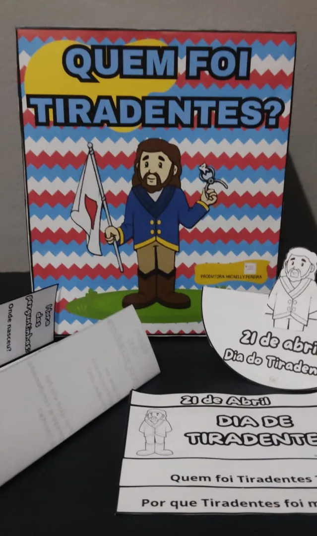 HISTÓRIA NA CAIXA / CAIXA PEDAGÓGICA: DIA DO TIRADENTES — imagem 2