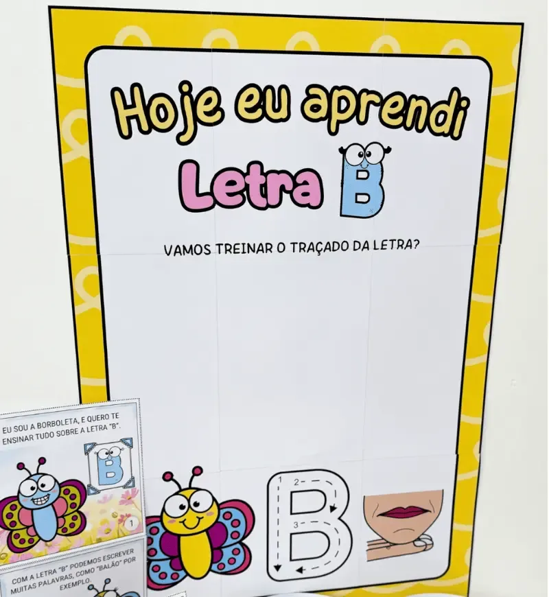 História na Caixa - Letra B em PDF — imagem 3