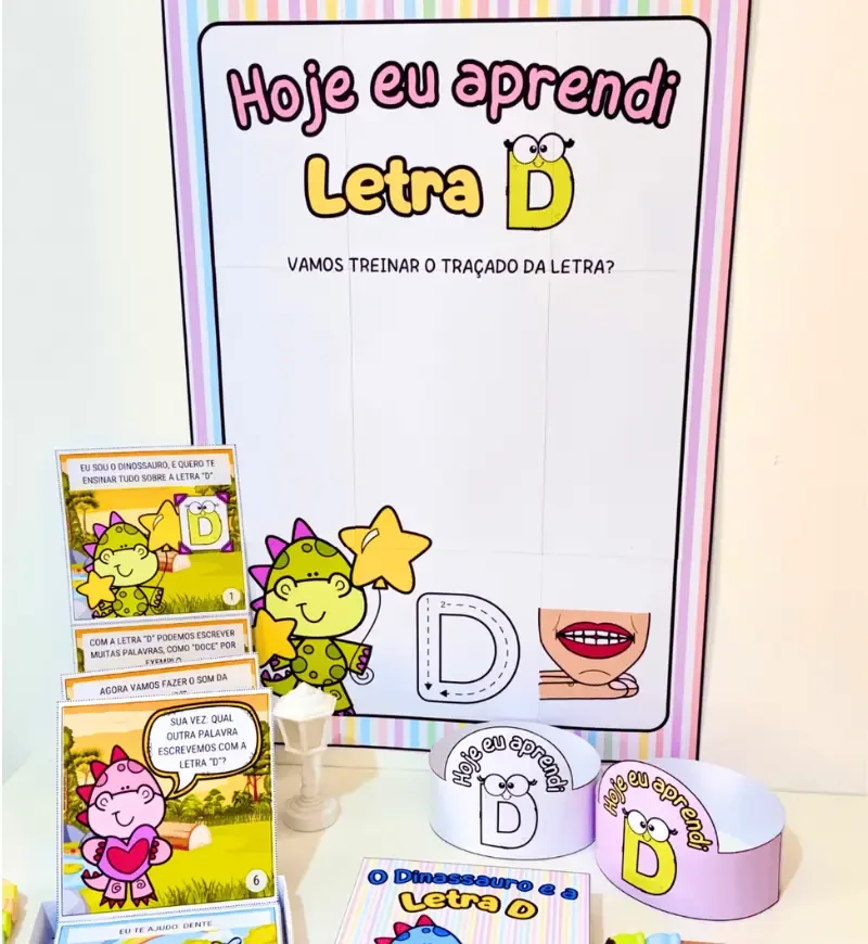 História na Caixa - Letra D em PDF — imagem 5