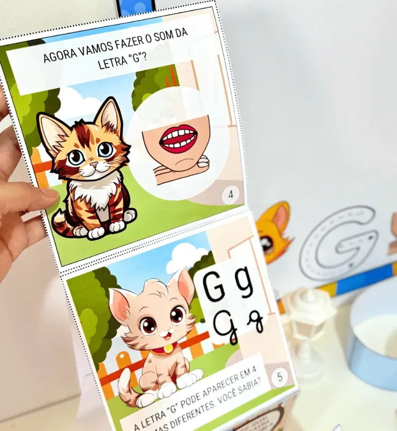 História na Caixa - Letra G em PDF — imagem 3