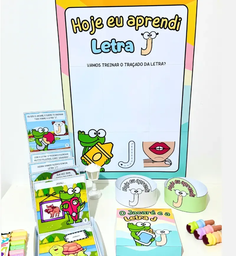 História na Caixa - Letra J em PDF — imagem 3