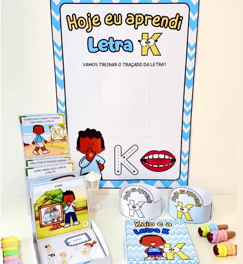 História na Caixa - Letra K em PDF — imagem 5