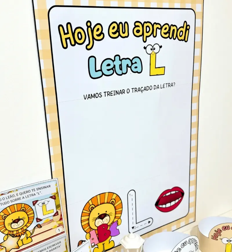 História na Caixa - Letra L em PDF — imagem 3