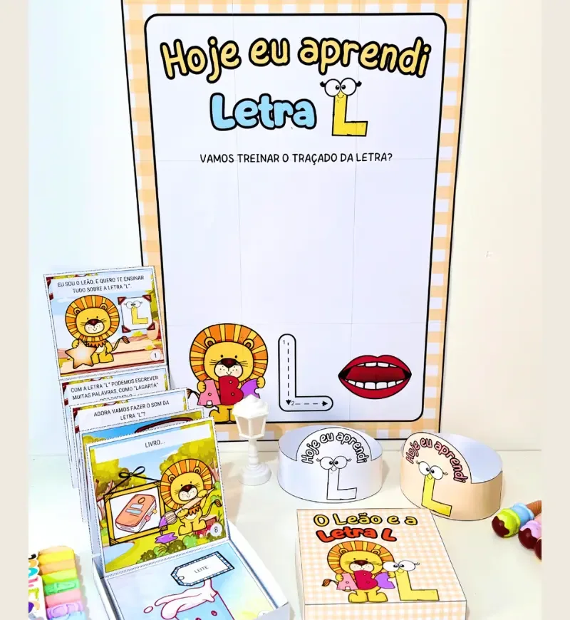 História na Caixa - Letra L em PDF — imagem 5