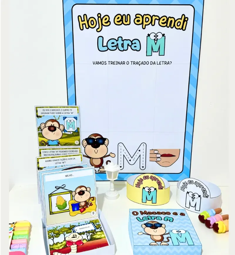 História na Caixa - Letra M em PDF — imagem 3