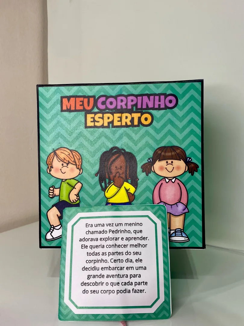 História na Caixa: Meu Corpinho Esperto - Educação Infantil - PDF — imagem 3