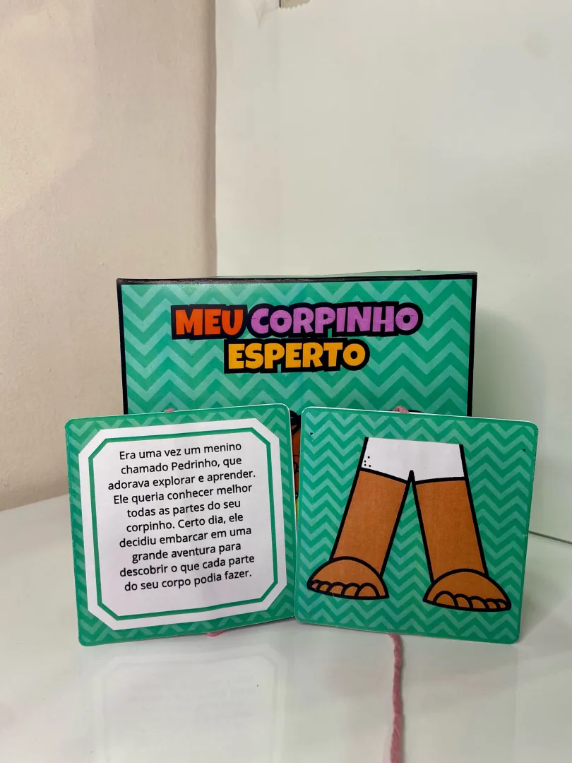 História na Caixa: Meu Corpinho Esperto - Educação Infantil - PDF — imagem 2