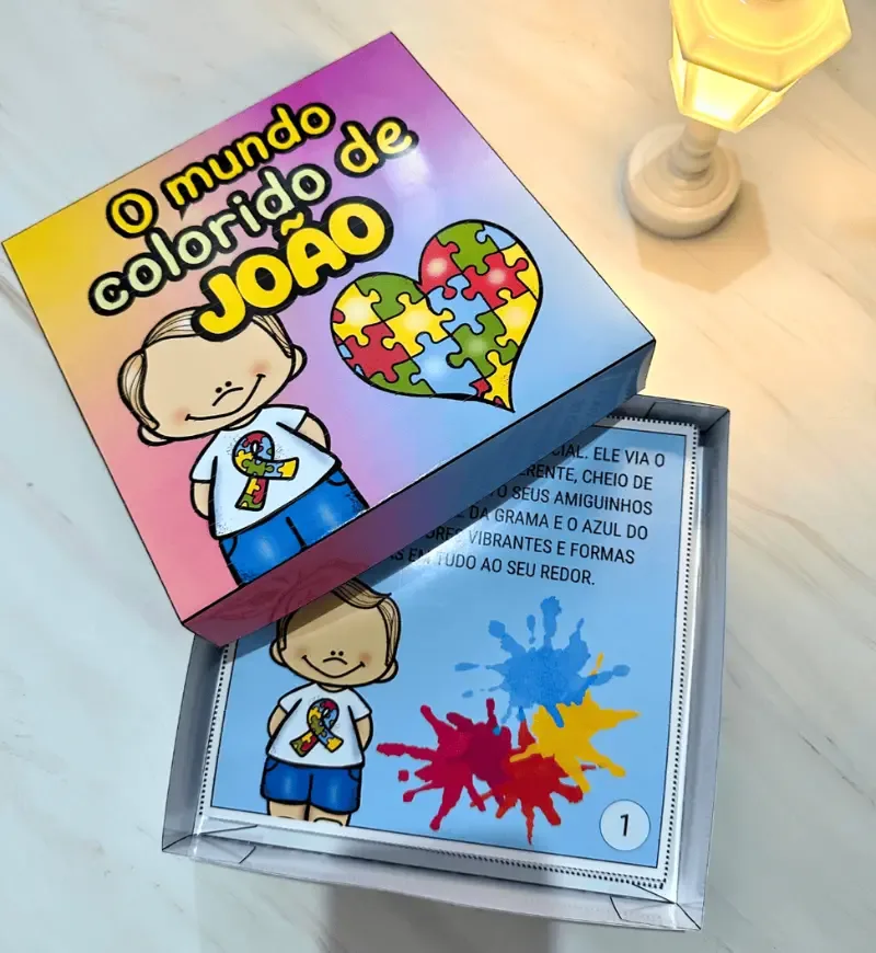 História na Caixa - O Mundo Colorido de João — imagem 5