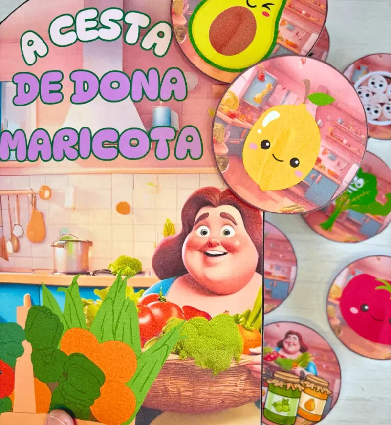 História na Luva - A Cesta de Dona Maricota — imagem 3