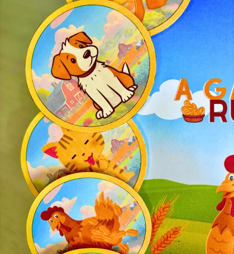 História na Luva A Galinha Ruiva PDF Educação Infantil  — imagem 6