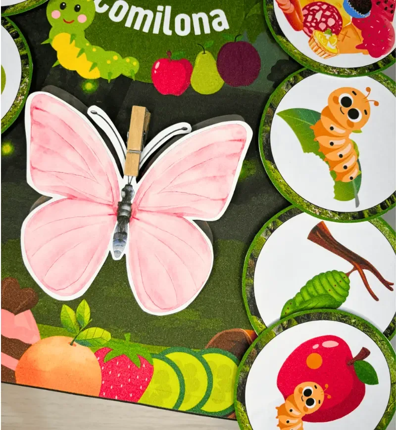 História na Luva - A Lagarta Comilona PDF Educação Infantil  — imagem 6