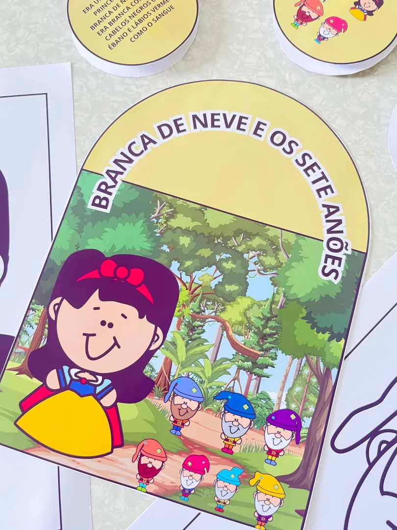 História na luva Branca de Neve 🌟 — imagem 3