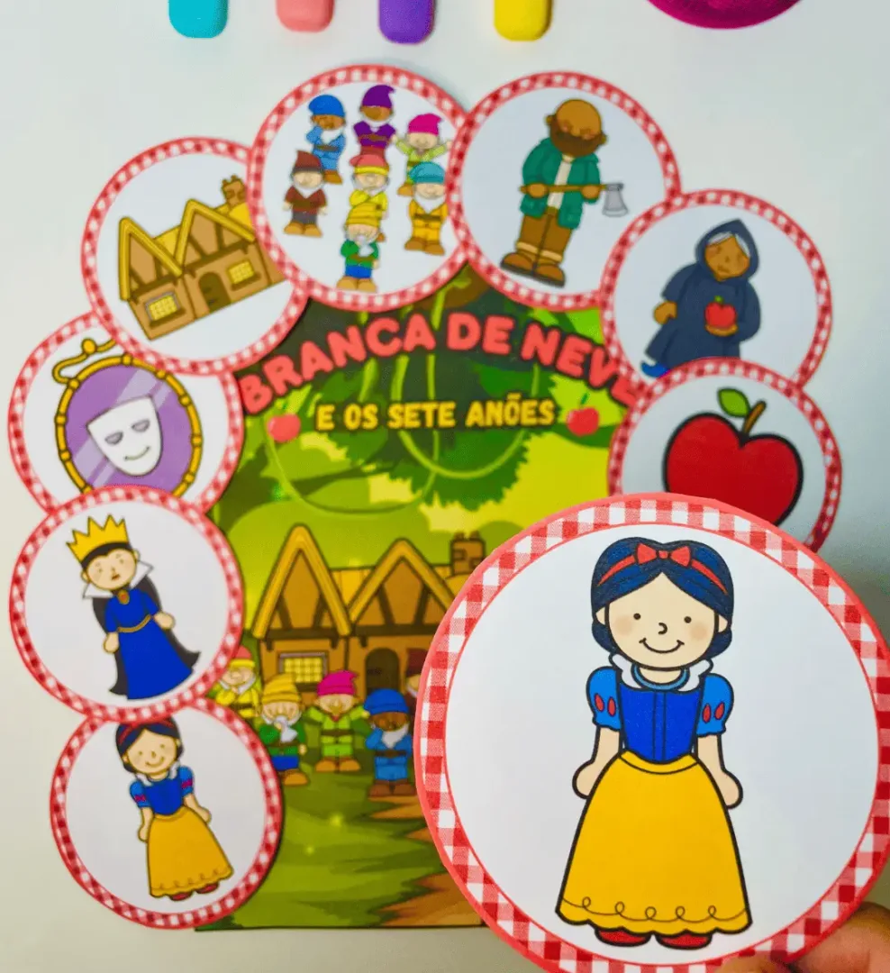 Historia na Luva - Branca de Neve e os Sete Anões — imagem 4