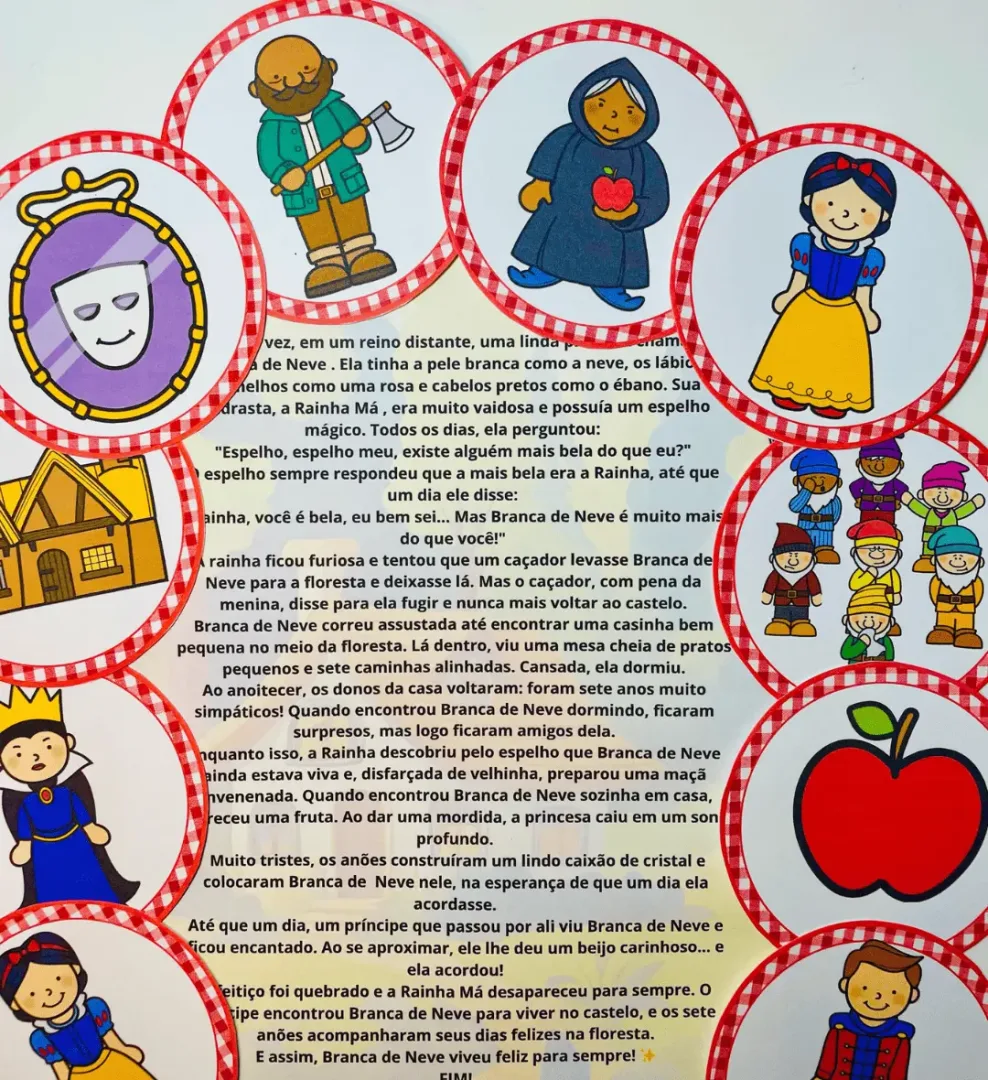 Historia na Luva - Branca de Neve e os Sete Anões — imagem 5
