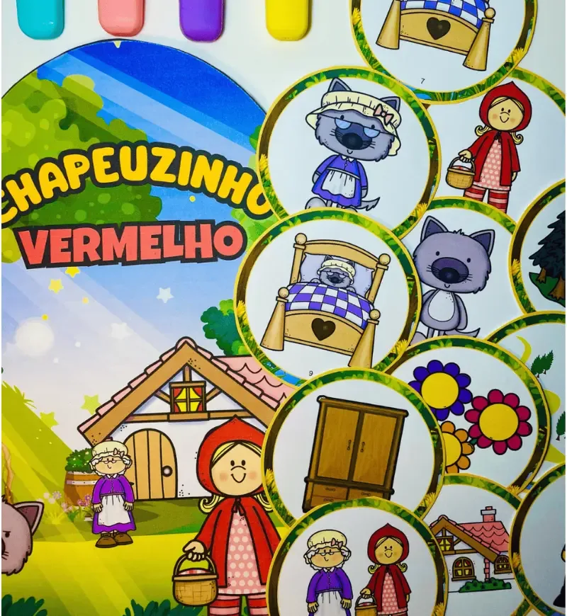 História na Luva - Chapeuzinho Vermelho — imagem 3