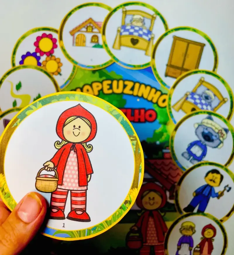 História na Luva - Chapeuzinho Vermelho — imagem 5