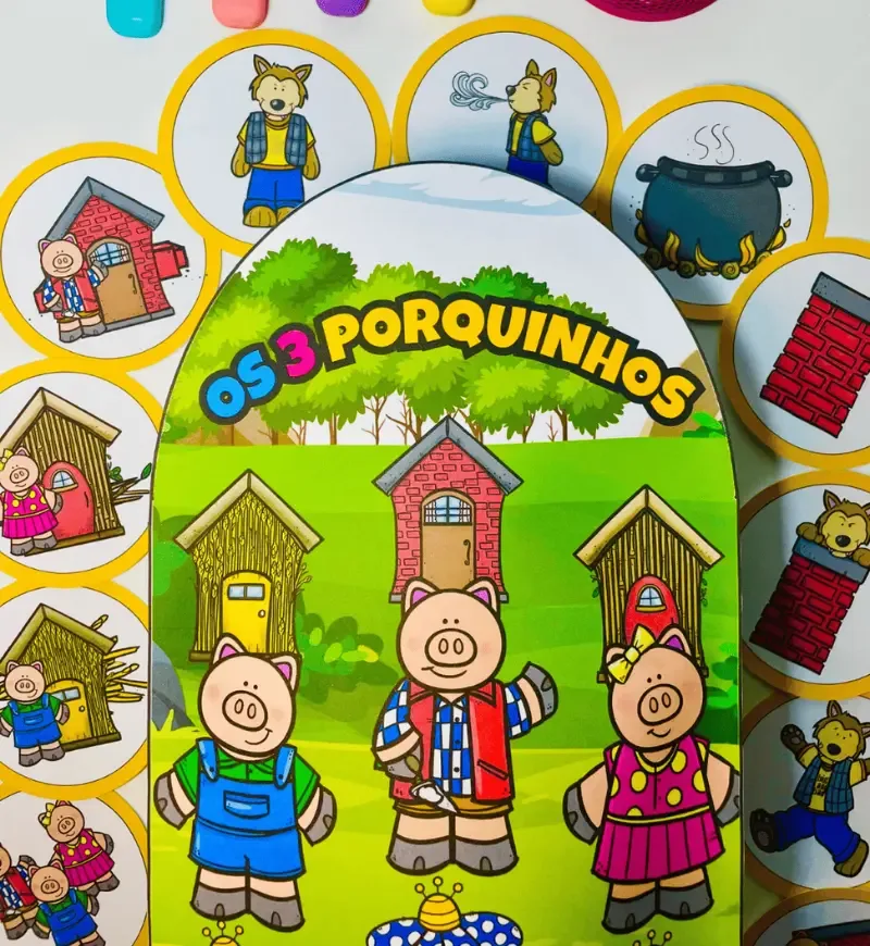 História na Luva - Os Três Porquinhos — imagem 2