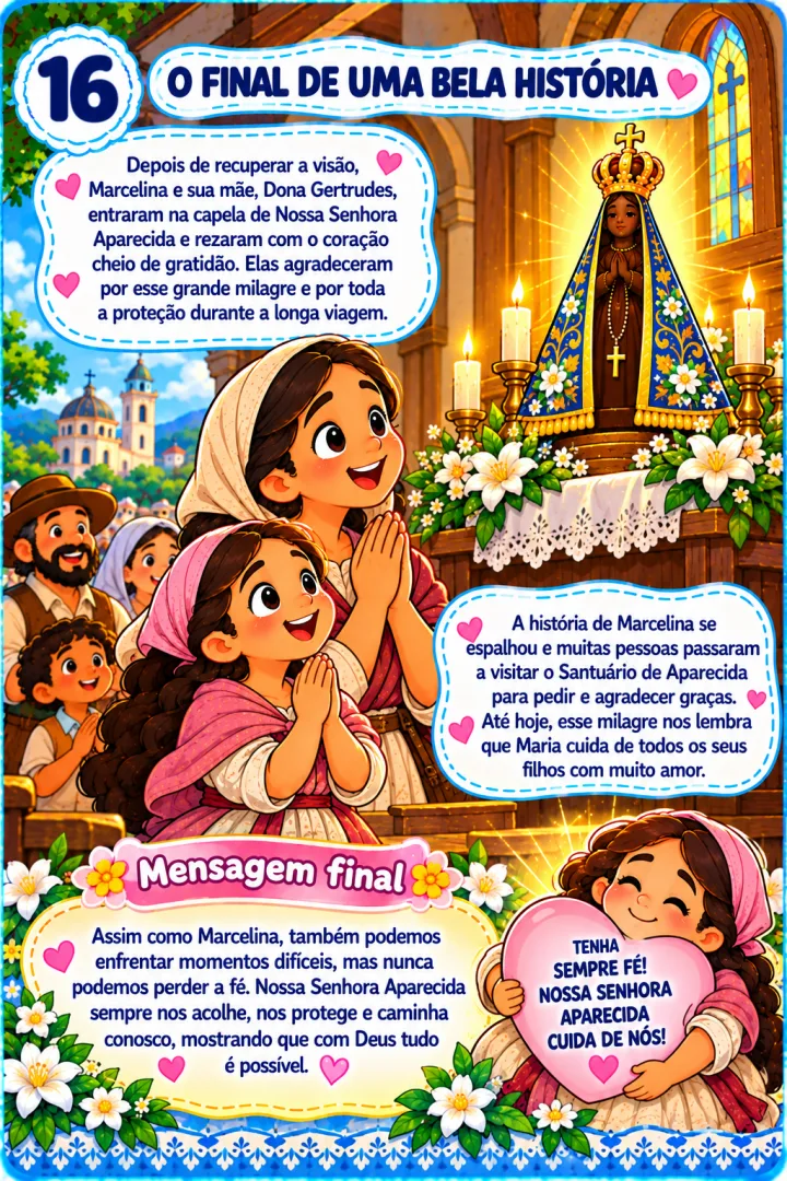 História Nossa Senhora Aparecida - Dia das Crianças - PDF "20 Páginas" Educação Infantil e Fundamental — imagem 6