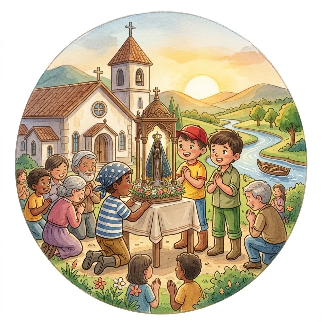 História Nossa Senhora Aparecida - PDF para Educação Infantil — imagem 4