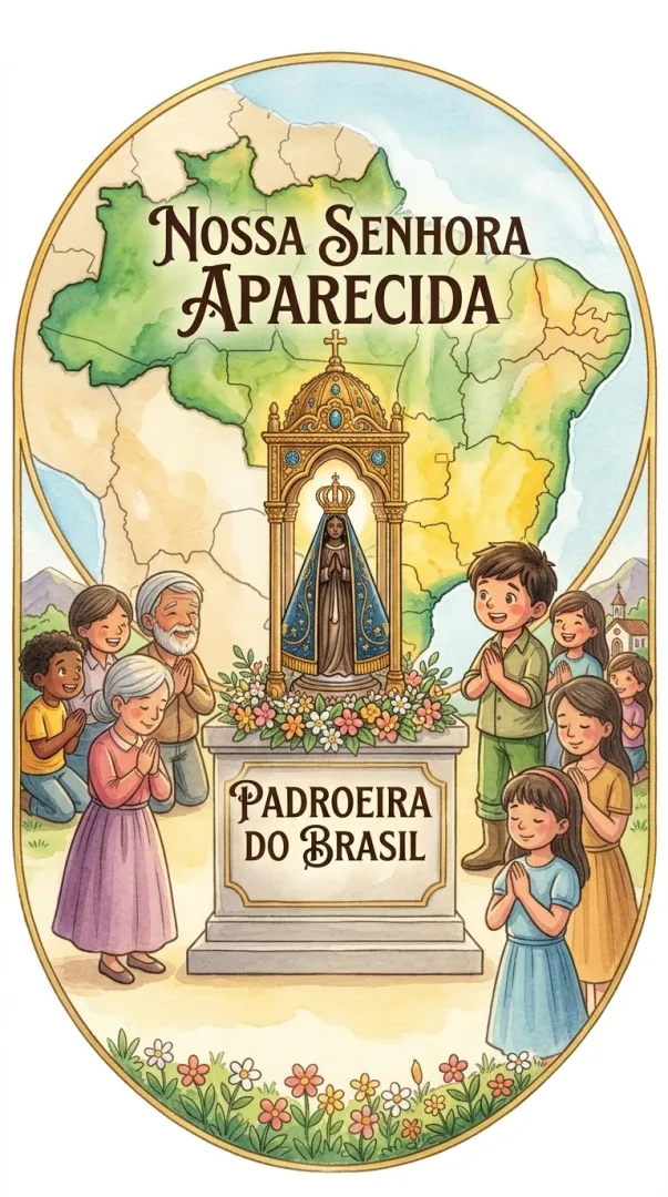 História Nossa Senhora Aparecida - PDF para Educação Infantil — imagem 2