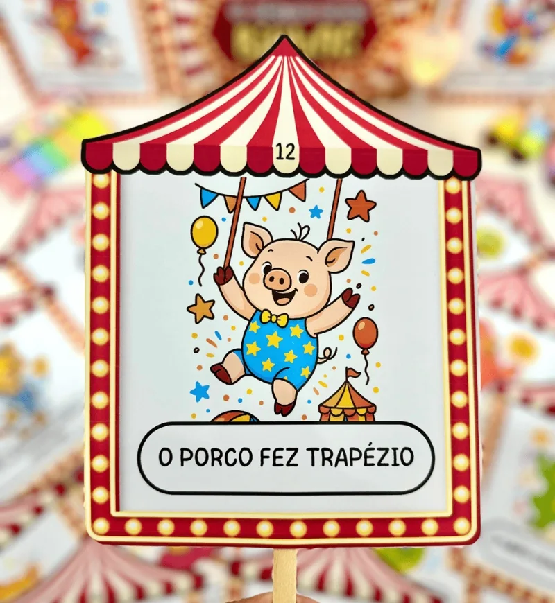História Rimada - O Circo dos Bichos — imagem 3