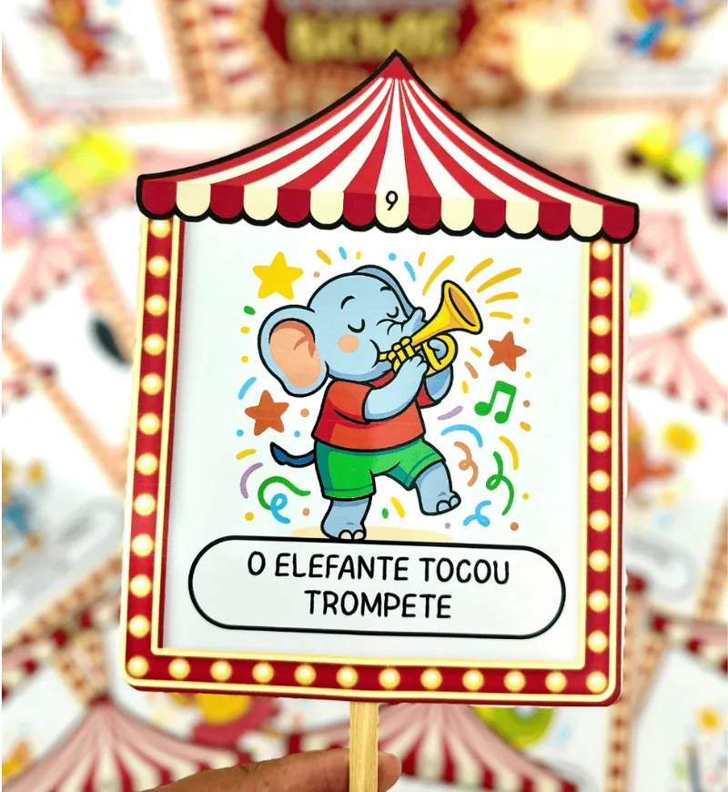 História Rimada - O Circo dos Bichos — imagem 4