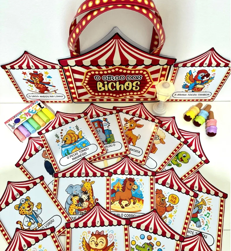 História Rimada - O Circo dos Bichos — imagem 5