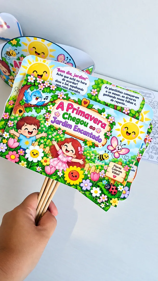 HISTORINHA DA PRIMAVERA – O JARDIM ENCANTADO — imagem 3