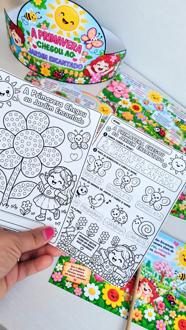 HISTORINHA DA PRIMAVERA – O JARDIM ENCANTADO — imagem 4
