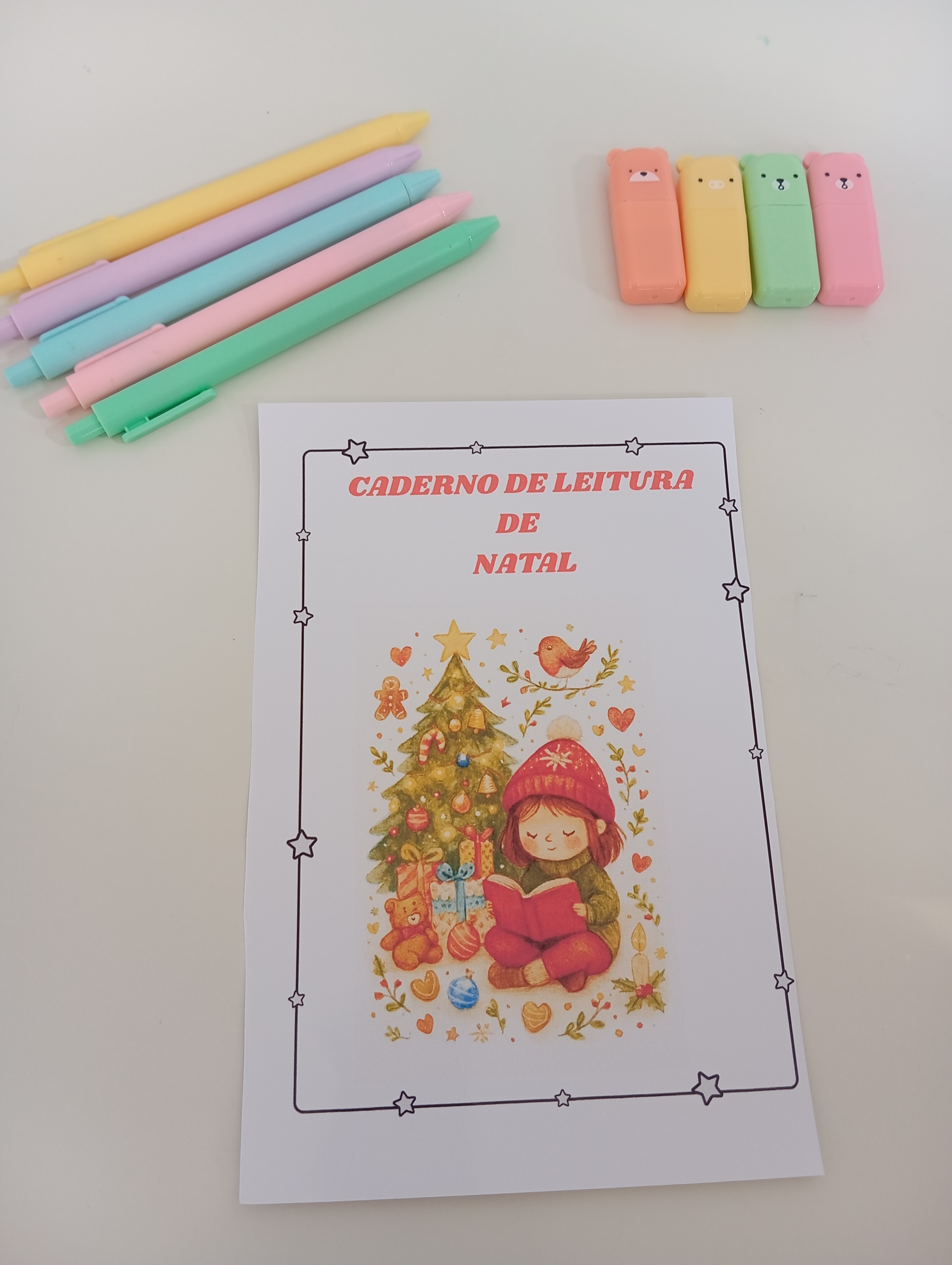 Leitura de Natal PDF para Imprimir - Atividade para Educação Infantil — imagem 2