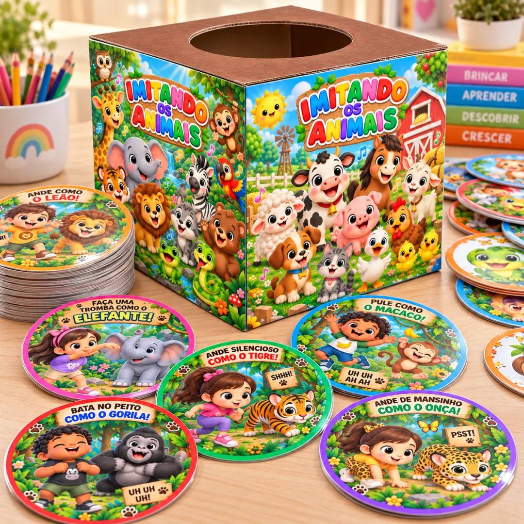 Imitando os Animais - Educação Infantil - Arquivo Digital - JOGO — imagem 2